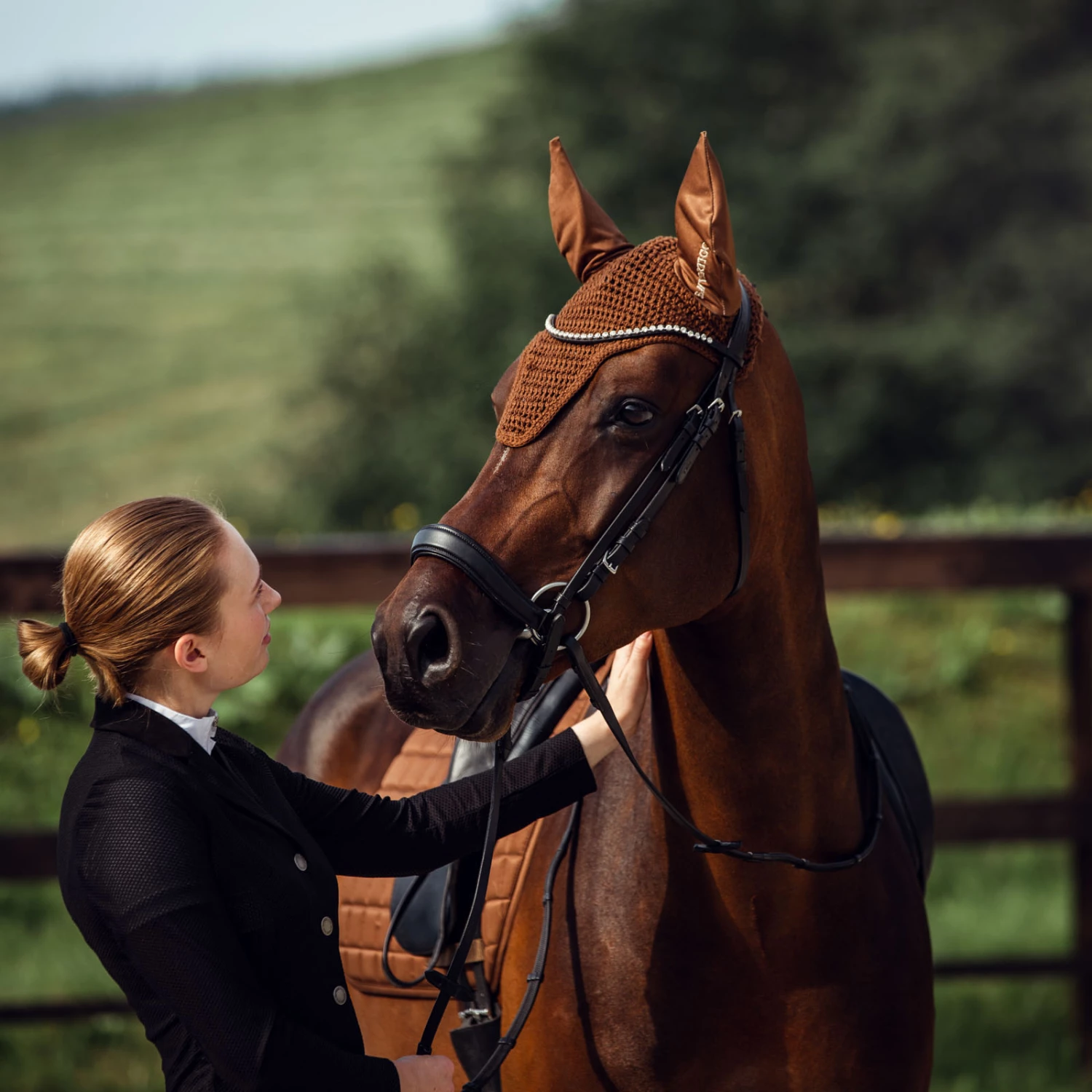 Horze Positano Anatomische Hannoveranische Trense 5 Horze Positano Anatomische Hannoveranische Trense – Bild 3