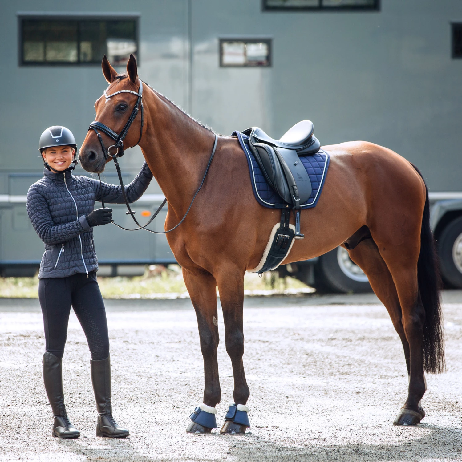 Horze Lincoln Dressurschabracke 8 Horze Lincoln Dressurschabracke – Bild 6