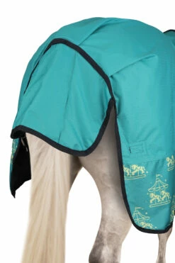 Horze Magic Carousel Pony Weidedecke Mit Fleece-Futter -Reitsportbedarf Verkäufe 2024 24413 556 06