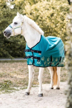 Horze Magic Carousel Pony Weidedecke Mit Fleece-Futter -Reitsportbedarf Verkäufe 2024 24413 556 07