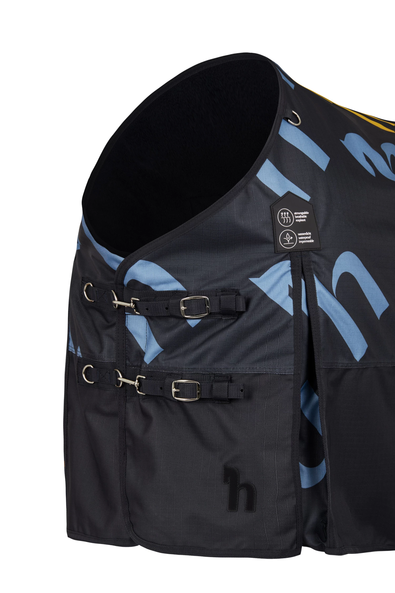 Horze Nevada Regendecke Mit Fleecefutter 4 Horze Nevada Regendecke Mit Fleecefutter – Bild 2