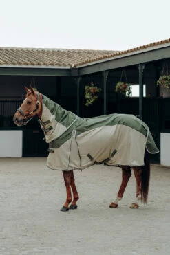 B Vertigo Jordan Combo Mesh Regendecke Mit Abnehmbarem Halsteil -Reitsportbedarf Verkäufe 2024 24681 wggr 07