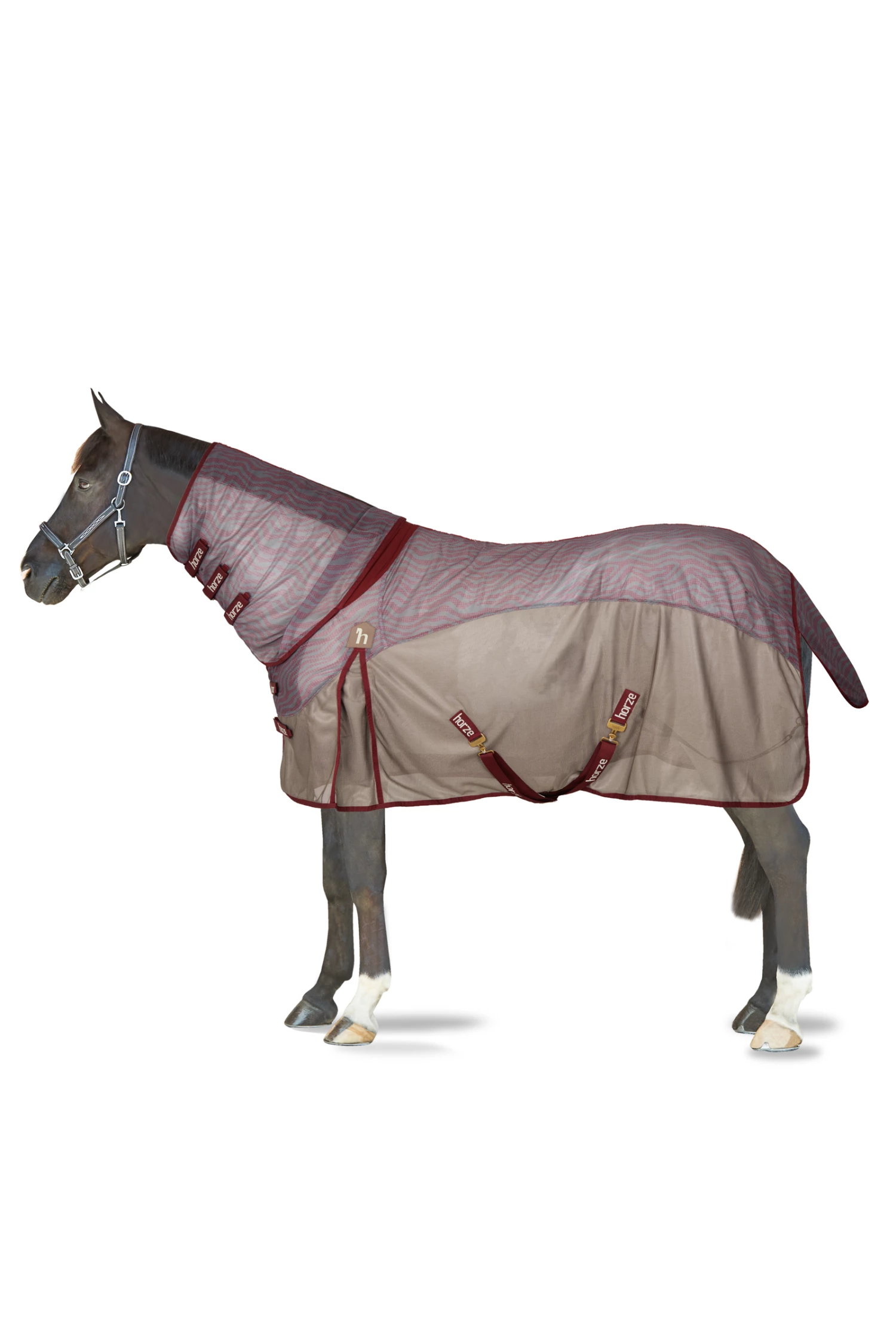 Horze Kenya Fliegendecke Mit Festem Halsteil 3 Horze Kenya Fliegendecke Mit Festem Halsteil