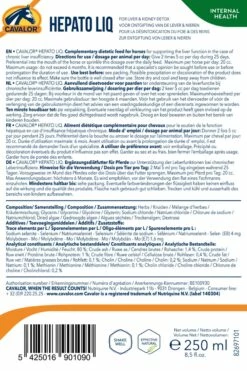 Cavalor Hepato Liq, 250 Ml -Reitsportbedarf Verkäufe 2024 25569 3 1