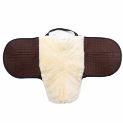 Christ Bareback Riding Premium Plus Lammfellsattel, Shetland -Reitsportbedarf Verkäufe 2024 304750 BR BR NAT 3