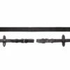 Schockmöhle Durasoft Leder Grip Zügel, Nylon, Gummiert -Reitsportbedarf Verkäufe 2024 313758 BL SI 1