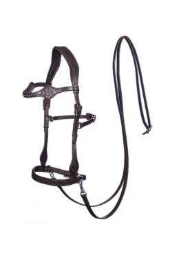 FRA Dandy Sidepull (System 3) Leather, W/ Leather Clip Reins -Reitsportbedarf Verkäufe 2024 322950 BR 1