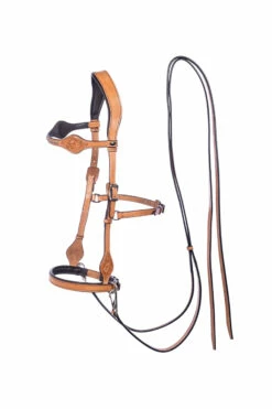 FRA Dandy Sidepull (System 3) Leather, W/ Leather Clip Reins -Reitsportbedarf Verkäufe 2024 322950 NAT 1