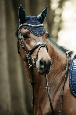 Kentucky Horsewear Stone & Pearl Soundless Fliegenhaube Lang -Reitsportbedarf Verkäufe 2024 329944 DB 2