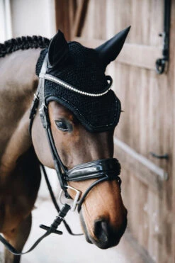 Kentucky Horsewear Wellington Glitter Soundless Fliegenhaube -Reitsportbedarf Verkäufe 2024 329945 BL 2