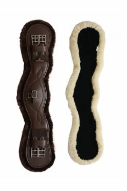 Kentucky Horsewear Lederkurzgurt Sheepskin Dressage -Reitsportbedarf Verkäufe 2024 329961 BR 01