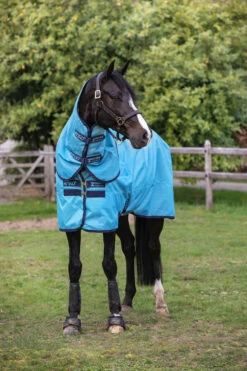 Horseware Amigo Hero Ripstop Plus Regendecke Mit Abnehmbarem Halsteil, 100g