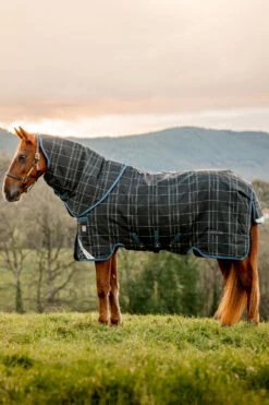 Horseware Rhino Reflectech Plus Vari-Layer Weidedecke Inkl. Abnehmbarem Halsteil, 250g