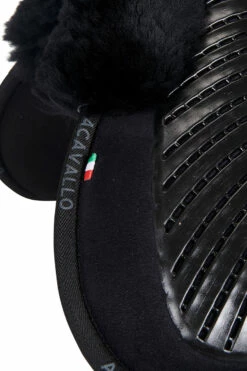 Acavallo Close Contact Gel & Memory Foam Pad Mit Lammfell -Reitsportbedarf Verkäufe 2024 342256 BL BL 4