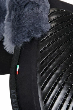 Acavallo Close Contact Gel & Memory Foam Pad Mit Lammfell -Reitsportbedarf Verkäufe 2024 342256 BL B 4