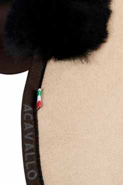 Acavallo Close Contact Memory Foam Sattelpad Mit Lammfell -Reitsportbedarf Verkäufe 2024 342257 LBR BL 3